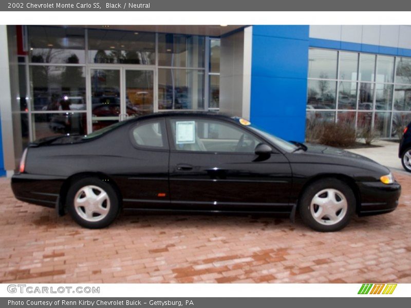 Black / Neutral 2002 Chevrolet Monte Carlo SS