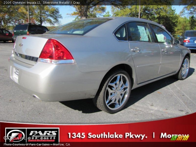 Silverstone Metallic / Gray 2006 Chevrolet Impala LS