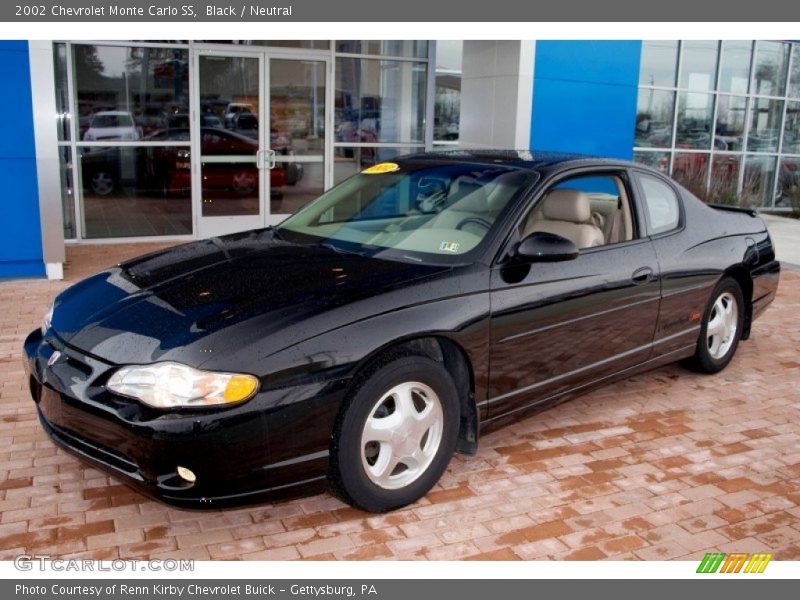 Black / Neutral 2002 Chevrolet Monte Carlo SS