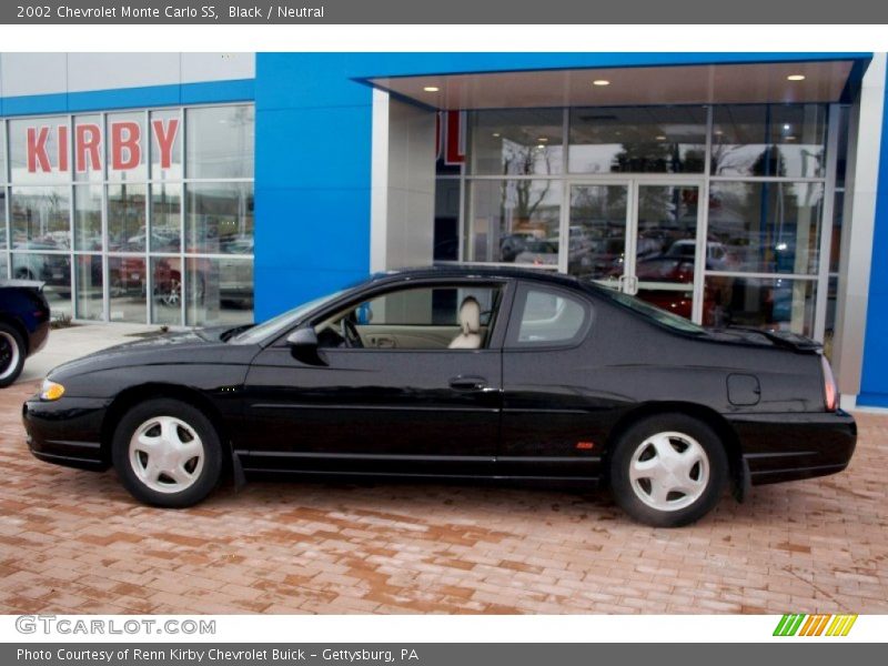 Black / Neutral 2002 Chevrolet Monte Carlo SS