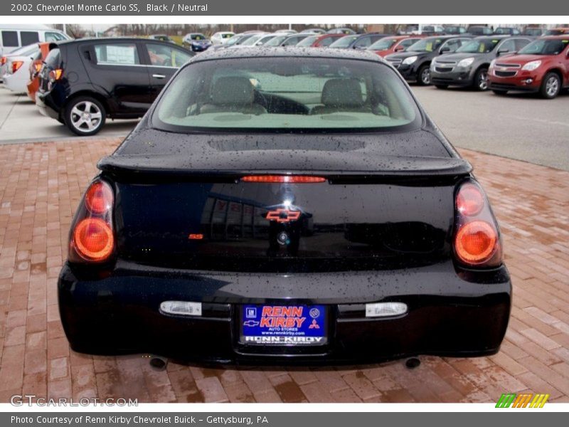Black / Neutral 2002 Chevrolet Monte Carlo SS