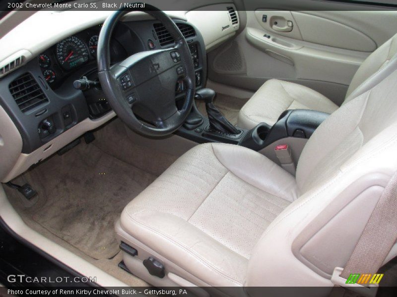 Black / Neutral 2002 Chevrolet Monte Carlo SS
