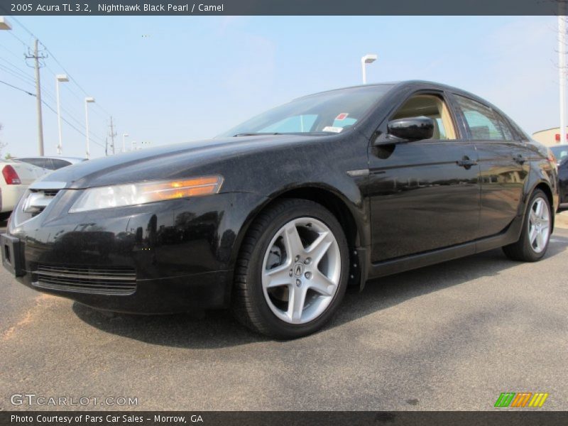 Nighthawk Black Pearl / Camel 2005 Acura TL 3.2