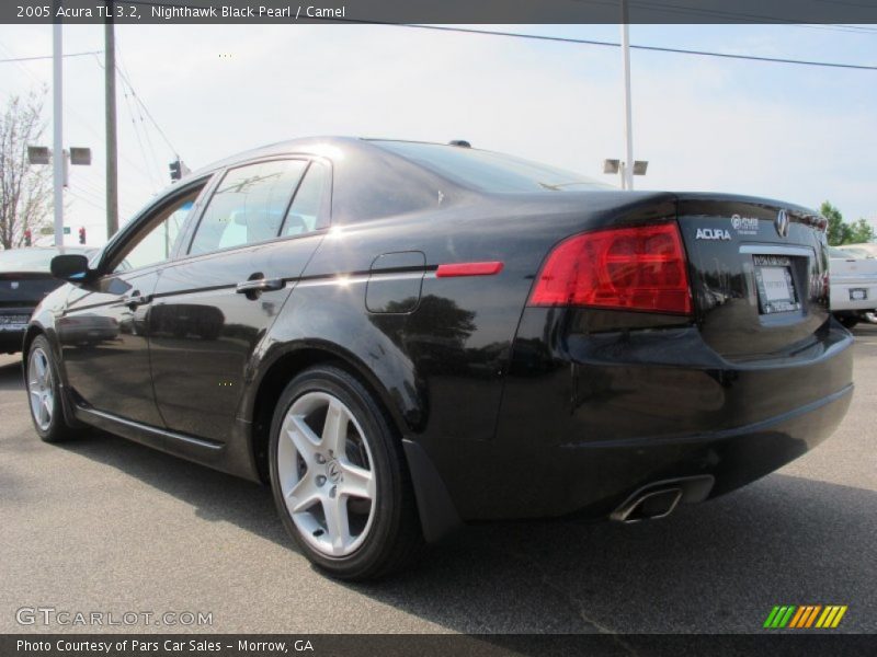 Nighthawk Black Pearl / Camel 2005 Acura TL 3.2