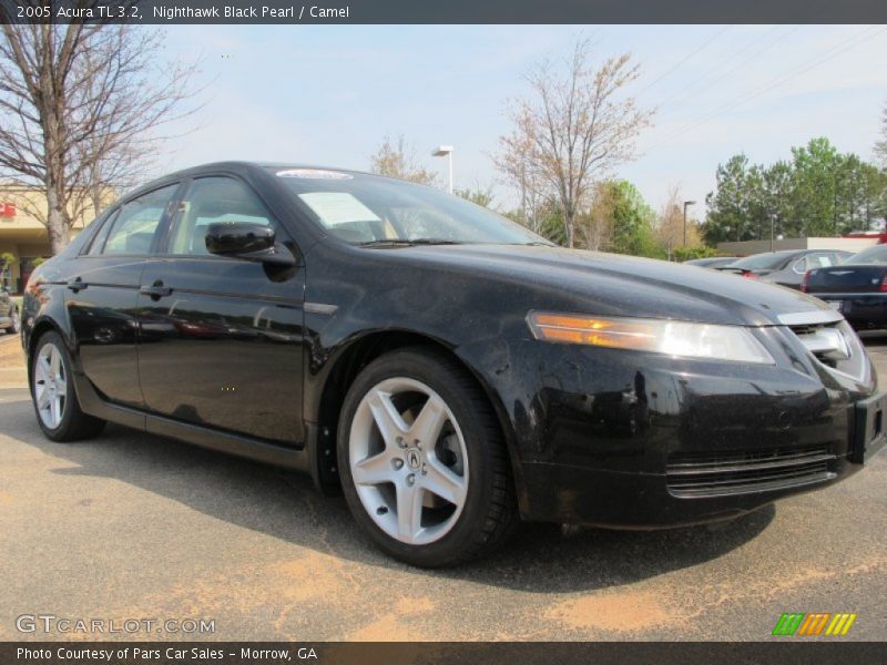 Nighthawk Black Pearl / Camel 2005 Acura TL 3.2