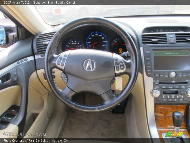 Nighthawk Black Pearl / Camel 2005 Acura TL 3.2