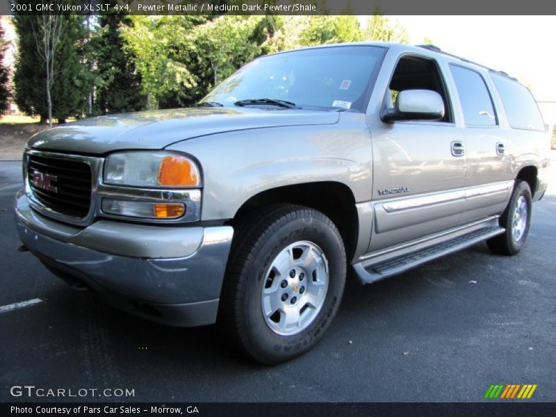 Pewter Metallic / Medium Dark Pewter/Shale 2001 GMC Yukon XL SLT 4x4