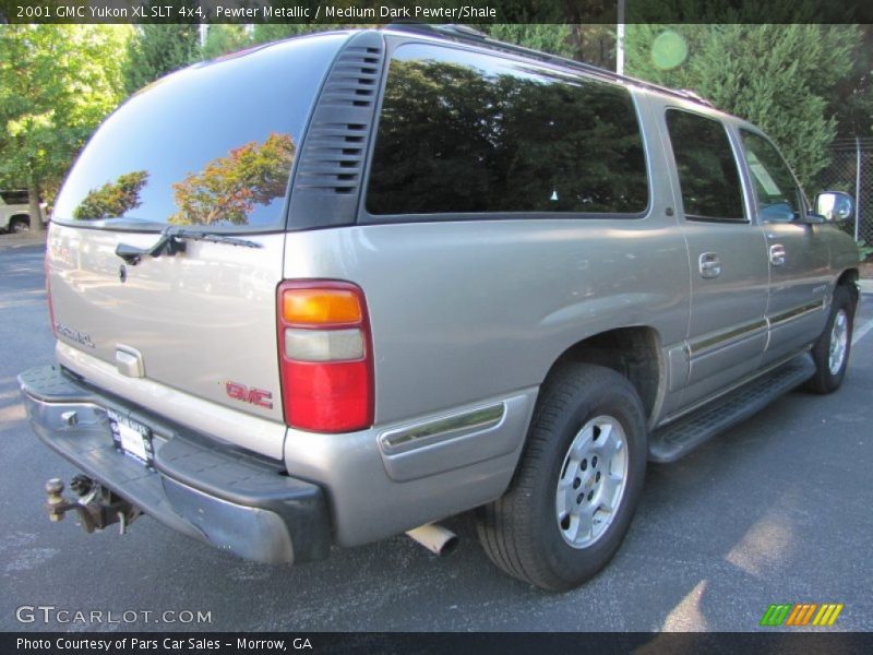 Pewter Metallic / Medium Dark Pewter/Shale 2001 GMC Yukon XL SLT 4x4