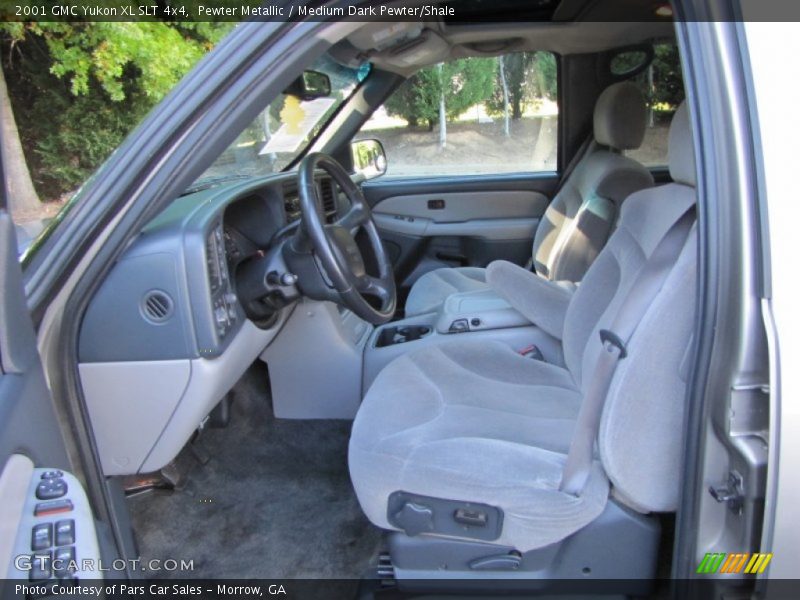 Pewter Metallic / Medium Dark Pewter/Shale 2001 GMC Yukon XL SLT 4x4