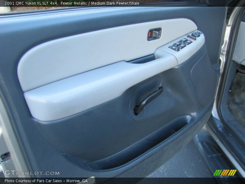 Pewter Metallic / Medium Dark Pewter/Shale 2001 GMC Yukon XL SLT 4x4