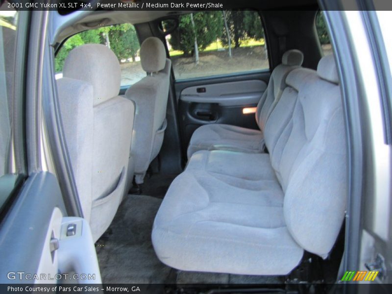 Pewter Metallic / Medium Dark Pewter/Shale 2001 GMC Yukon XL SLT 4x4