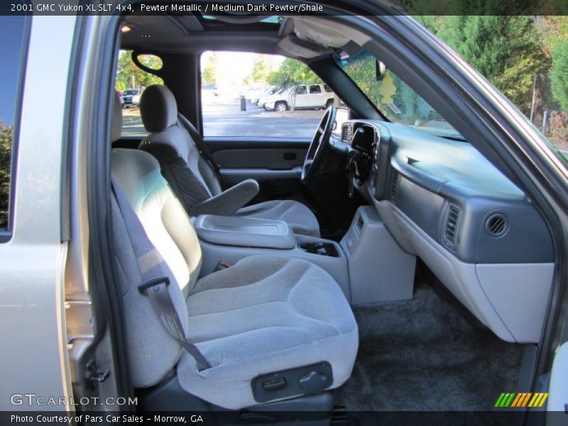 Pewter Metallic / Medium Dark Pewter/Shale 2001 GMC Yukon XL SLT 4x4