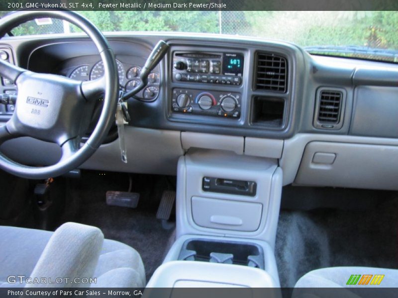 Pewter Metallic / Medium Dark Pewter/Shale 2001 GMC Yukon XL SLT 4x4