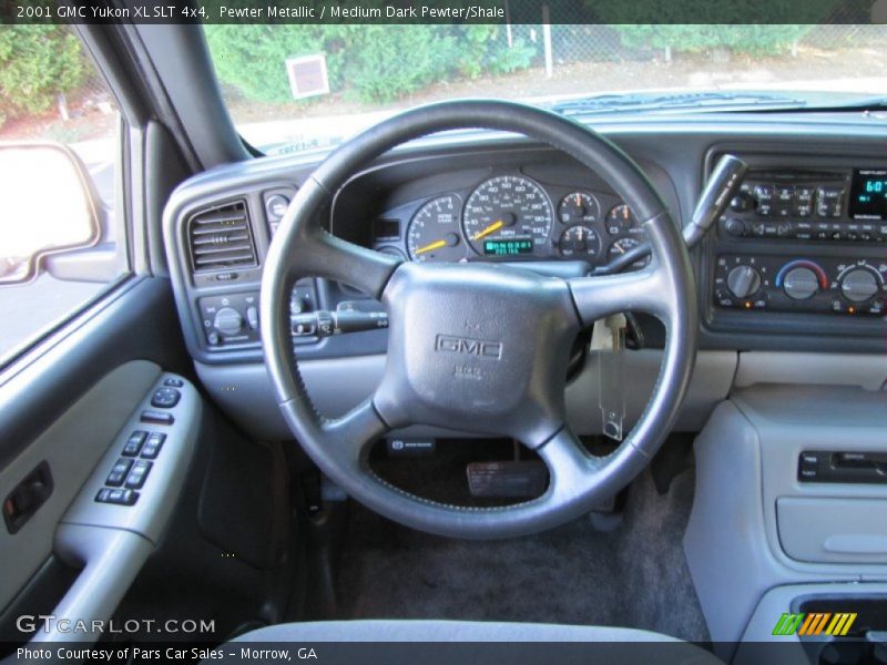 Pewter Metallic / Medium Dark Pewter/Shale 2001 GMC Yukon XL SLT 4x4