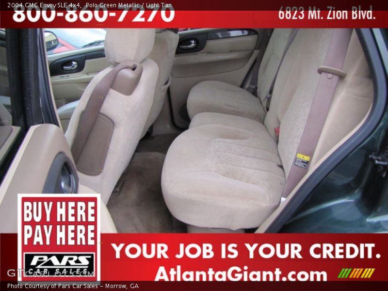 Polo Green Metallic / Light Tan 2004 GMC Envoy SLE 4x4