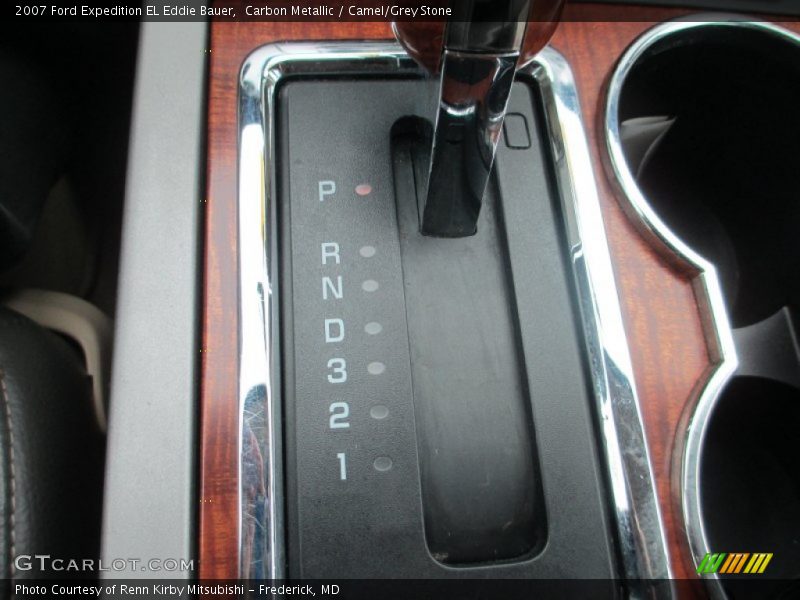 Carbon Metallic / Camel/Grey Stone 2007 Ford Expedition EL Eddie Bauer