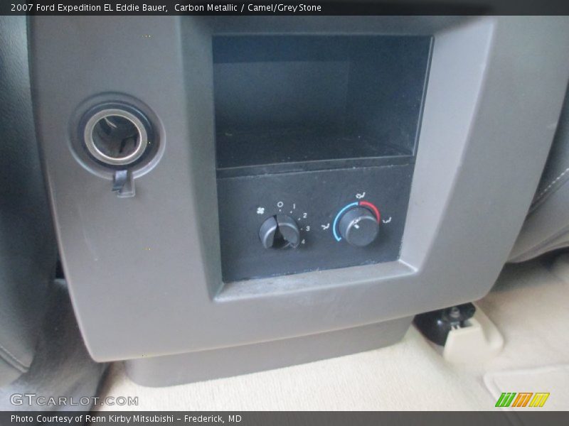 Carbon Metallic / Camel/Grey Stone 2007 Ford Expedition EL Eddie Bauer