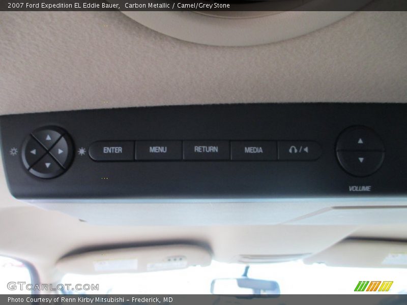Carbon Metallic / Camel/Grey Stone 2007 Ford Expedition EL Eddie Bauer