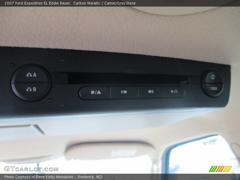 Carbon Metallic / Camel/Grey Stone 2007 Ford Expedition EL Eddie Bauer