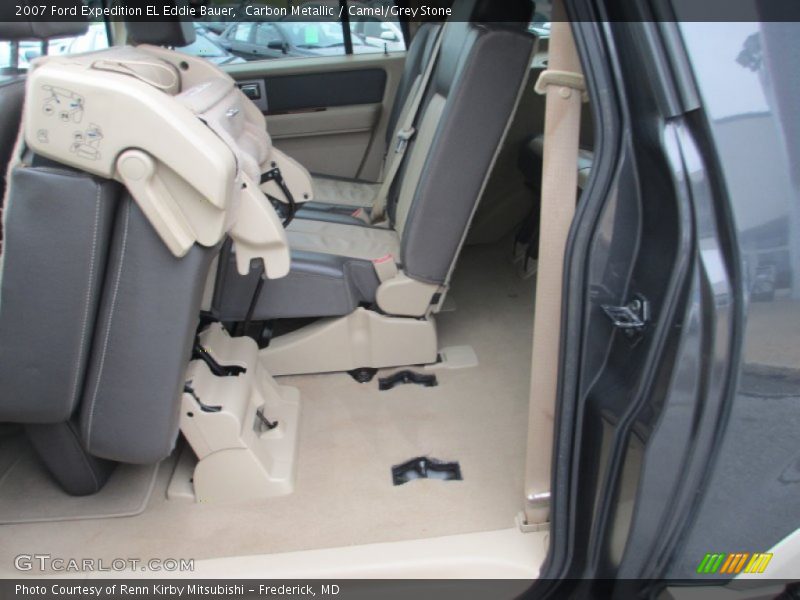 Carbon Metallic / Camel/Grey Stone 2007 Ford Expedition EL Eddie Bauer