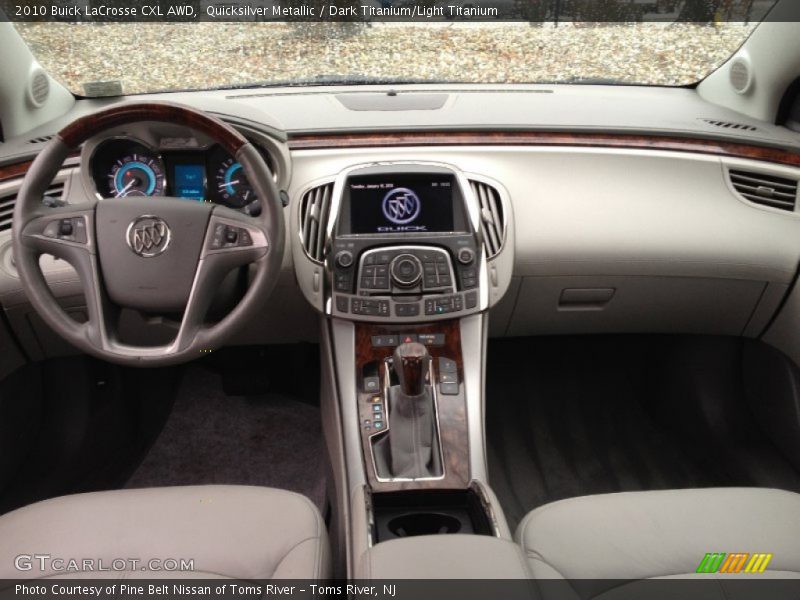 Quicksilver Metallic / Dark Titanium/Light Titanium 2010 Buick LaCrosse CXL AWD