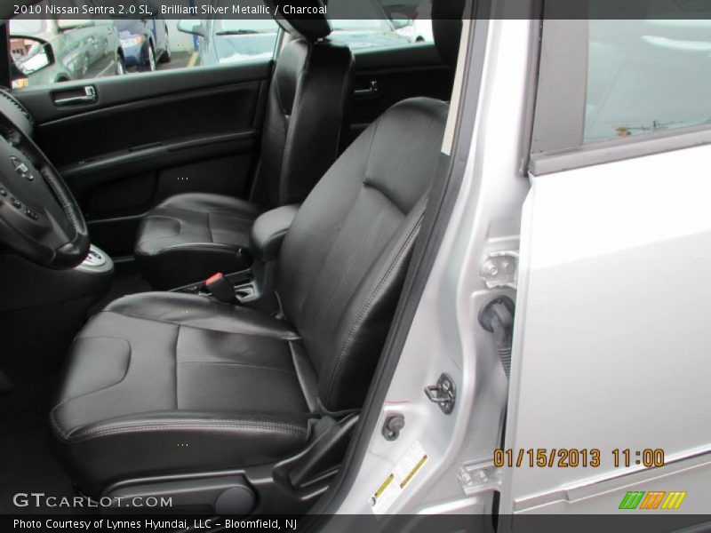 Brilliant Silver Metallic / Charcoal 2010 Nissan Sentra 2.0 SL