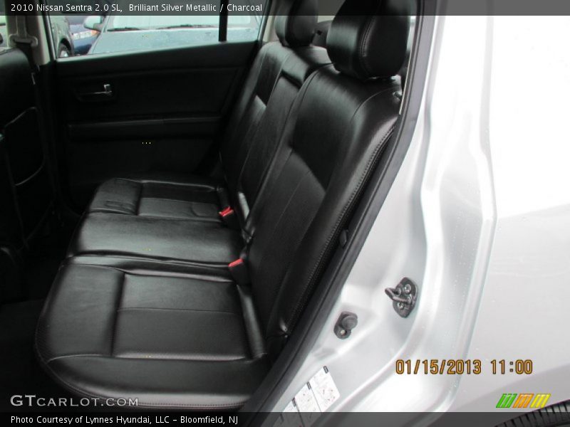 Brilliant Silver Metallic / Charcoal 2010 Nissan Sentra 2.0 SL