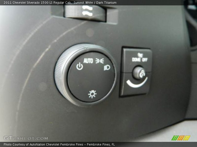 Summit White / Dark Titanium 2011 Chevrolet Silverado 1500 LS Regular Cab