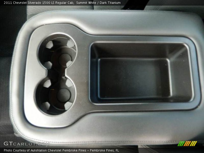 Summit White / Dark Titanium 2011 Chevrolet Silverado 1500 LS Regular Cab