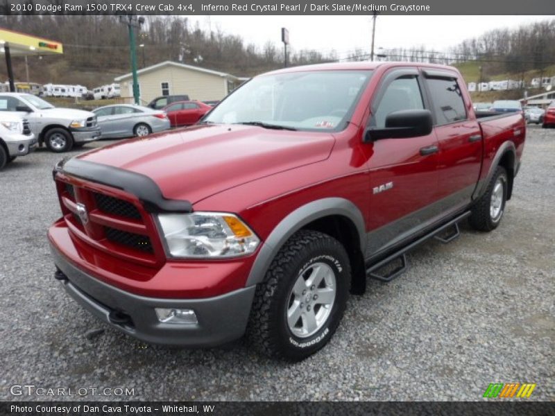 Front 3/4 View of 2010 Ram 1500 TRX4 Crew Cab 4x4