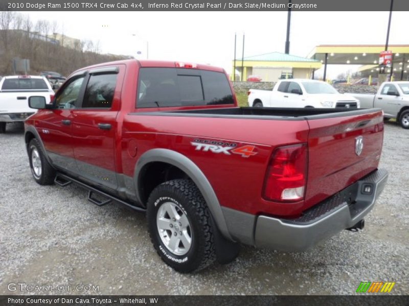 Inferno Red Crystal Pearl / Dark Slate/Medium Graystone 2010 Dodge Ram 1500 TRX4 Crew Cab 4x4