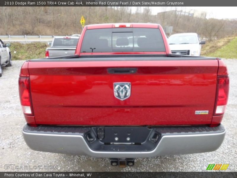 Inferno Red Crystal Pearl / Dark Slate/Medium Graystone 2010 Dodge Ram 1500 TRX4 Crew Cab 4x4