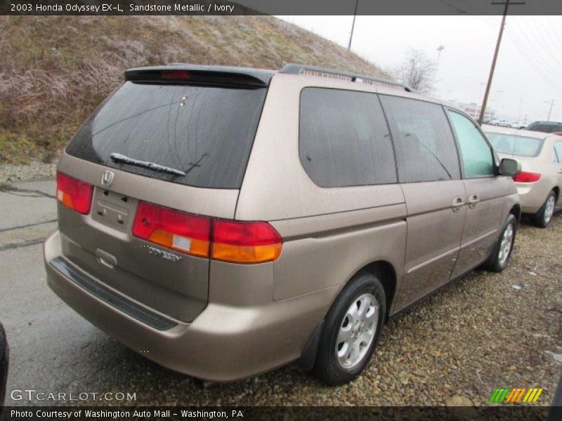 Sandstone Metallic / Ivory 2003 Honda Odyssey EX-L
