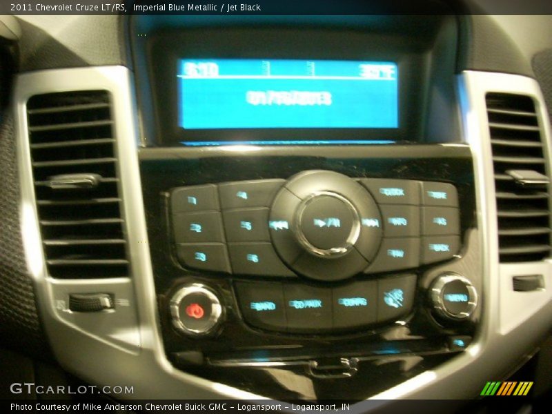 Imperial Blue Metallic / Jet Black 2011 Chevrolet Cruze LT/RS
