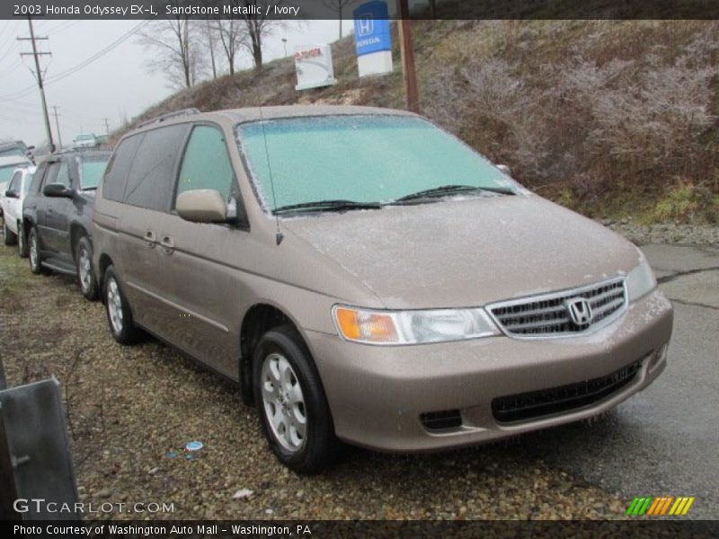 Sandstone Metallic / Ivory 2003 Honda Odyssey EX-L