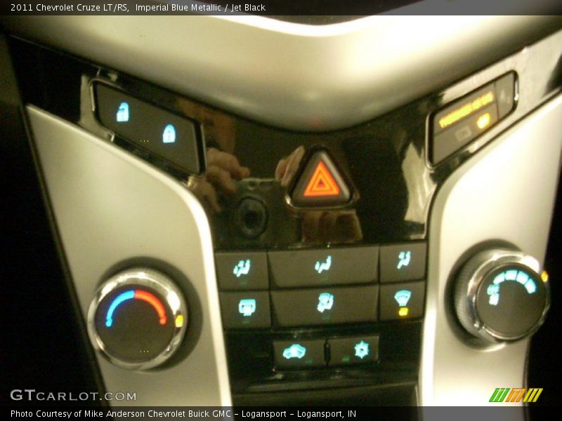 Imperial Blue Metallic / Jet Black 2011 Chevrolet Cruze LT/RS