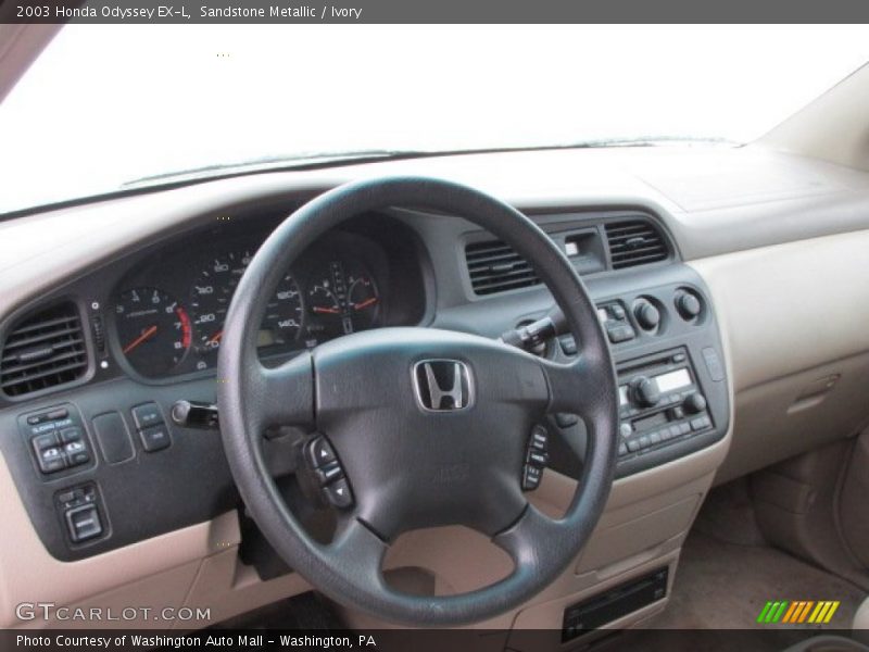 Dashboard of 2003 Odyssey EX-L