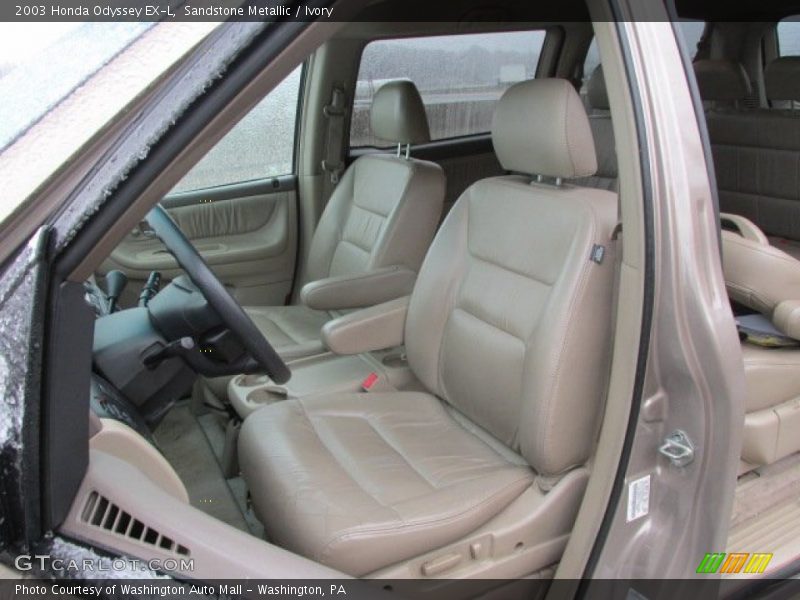 Sandstone Metallic / Ivory 2003 Honda Odyssey EX-L