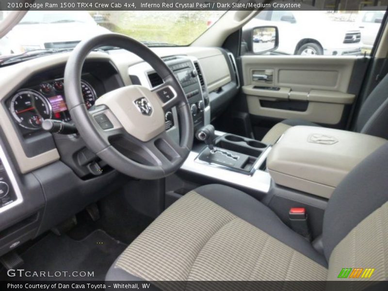 Inferno Red Crystal Pearl / Dark Slate/Medium Graystone 2010 Dodge Ram 1500 TRX4 Crew Cab 4x4