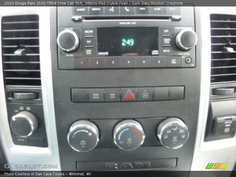 Controls of 2010 Ram 1500 TRX4 Crew Cab 4x4