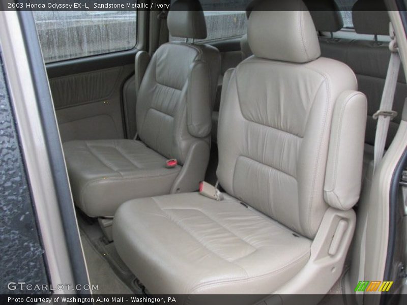 Rear Seat of 2003 Odyssey EX-L