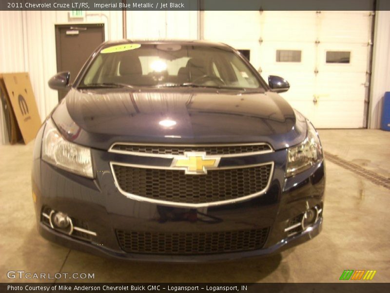 Imperial Blue Metallic / Jet Black 2011 Chevrolet Cruze LT/RS