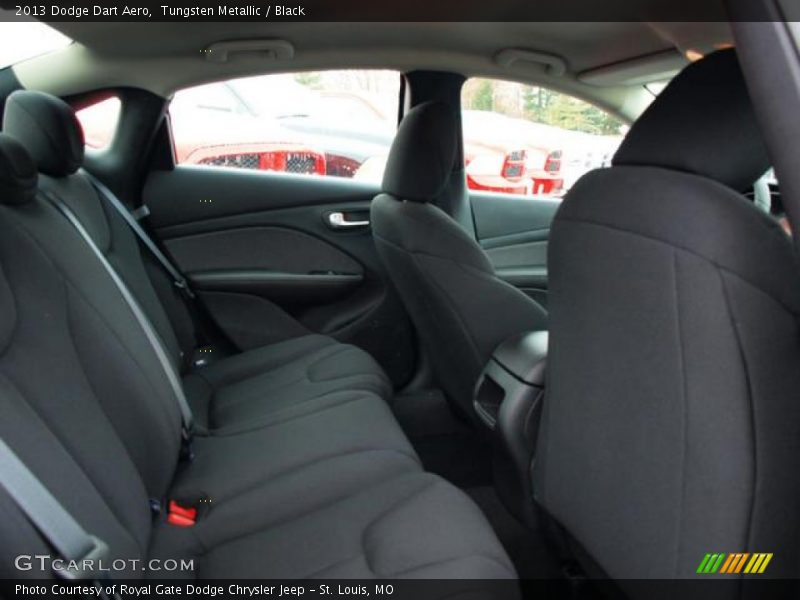 Tungsten Metallic / Black 2013 Dodge Dart Aero