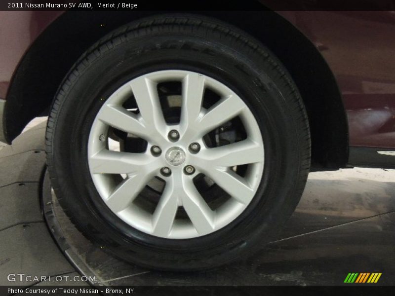 Merlot / Beige 2011 Nissan Murano SV AWD