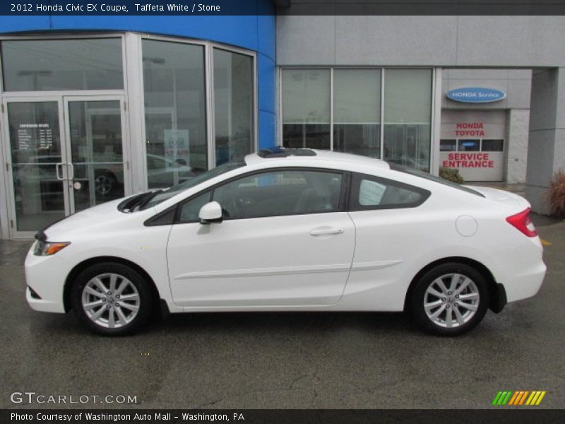  2012 Civic EX Coupe Taffeta White