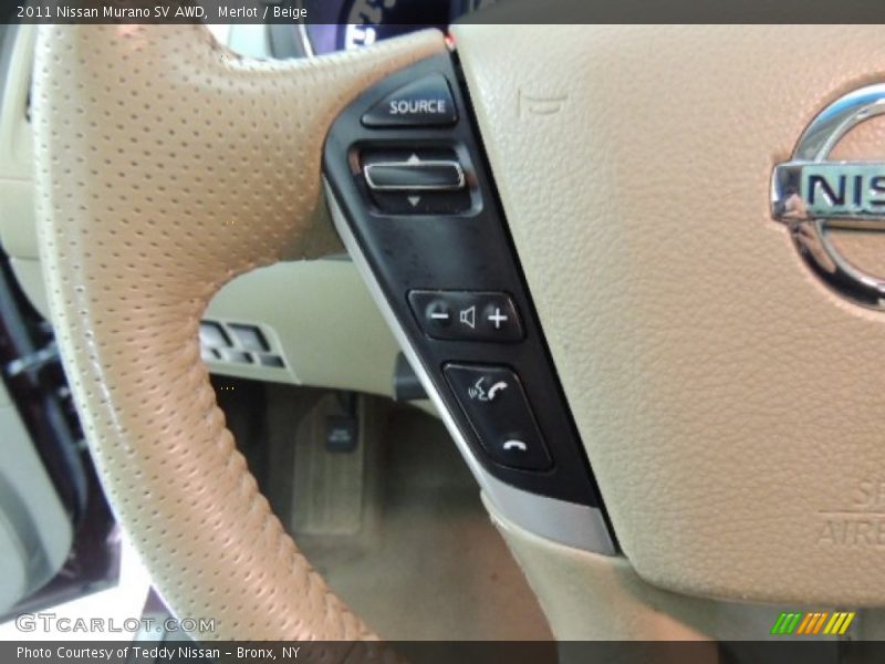 Merlot / Beige 2011 Nissan Murano SV AWD