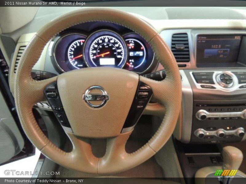Merlot / Beige 2011 Nissan Murano SV AWD