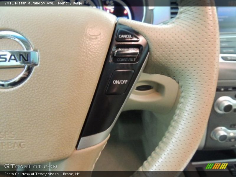 Merlot / Beige 2011 Nissan Murano SV AWD