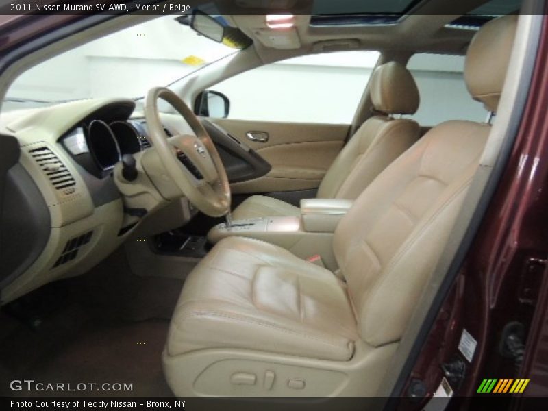 Merlot / Beige 2011 Nissan Murano SV AWD
