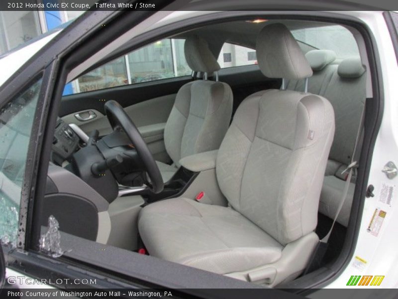 Front Seat of 2012 Civic EX Coupe